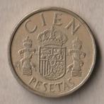 Espagne : 1 pièce (utilisée) de 100 pesetas (1984), Enlèvement ou Envoi, Monnaie en vrac