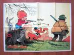 Poster double Boule et Bill + Natacha (Spirou 1961 de 1975), Livres, Enlèvement ou Envoi, Une BD, Comme neuf, Roba