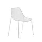 set van 8 tuinstoelen EMU (Round), Ophalen, Gebruikt, Metaal, Stapelbaar