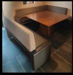 Grote zitbanken en grote eettafel, Huis en Inrichting, Ophalen, Gebruikt