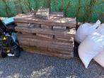 Gratis boordstenen antraciet 120x20x5, Tuin en Terras, Tegels en Klinkers, Ophalen, Gebruikt