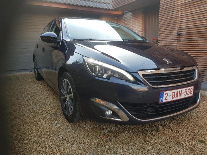 Peugeot 308 allure 1.6 bluehdi, Auto's, Peugeot, Particulier, ABS, Achteruitrijcamera, Adaptieve lichten, Airbags, Airconditioning
