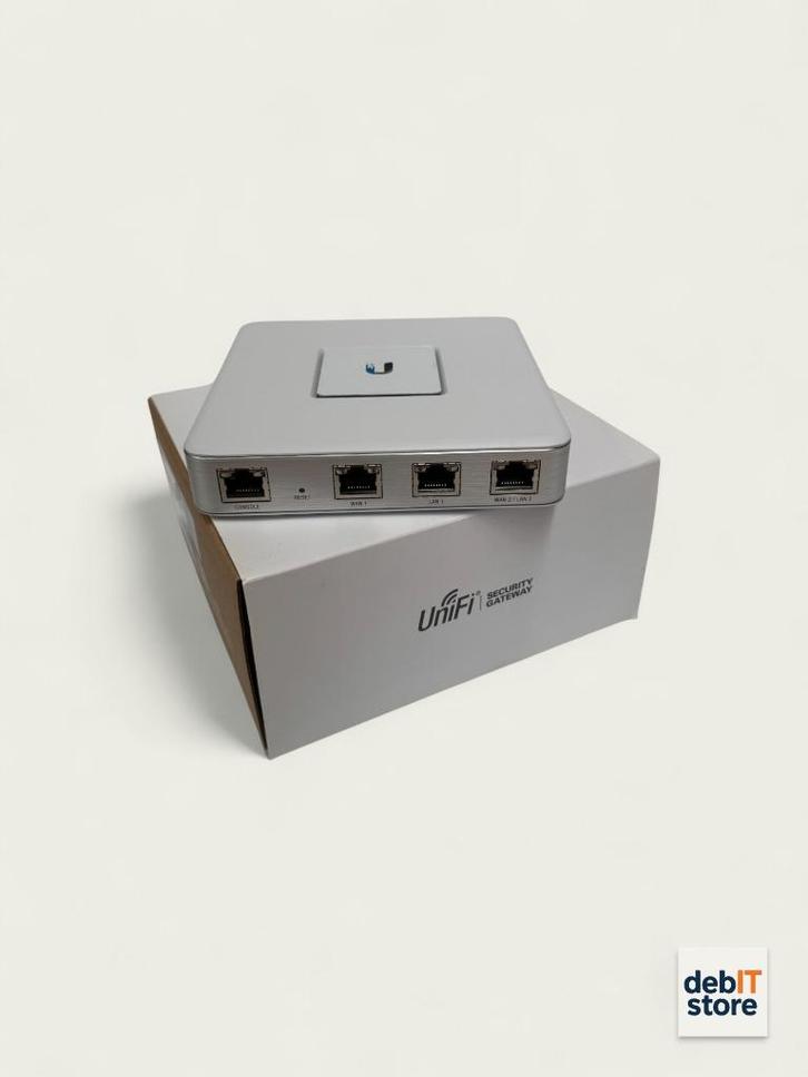 Ubiquiti - UniFi Security Gateway (USG) nieuwstaat, Computers en Software, Routers en Modems, Zo goed als nieuw, Router, Ophalen of Verzenden