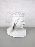 Grote buste van een gekroonde dame, Antiek en Kunst, Ophalen