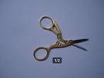 Borduurschaartjes - Ooievaar - Verguld - Zilver, Ophalen of Verzenden, Nieuw, Handborduren, Onderdeel of Accessoires