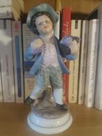 Statuette en biscuit, Ophalen