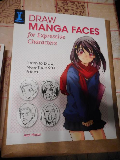 Draw Manga Faces for Expressive Characters: Learn to Draw Mo, Hobby & Loisirs créatifs, Dessin, Neuf, Enlèvement ou Envoi