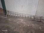 Ladder 2x15 treden ,2delig ,2 x 4meter, Doe-het-zelf en Bouw, Ladders en Trappen, Ophalen, Gebruikt, Ladder, 4 meter of meer