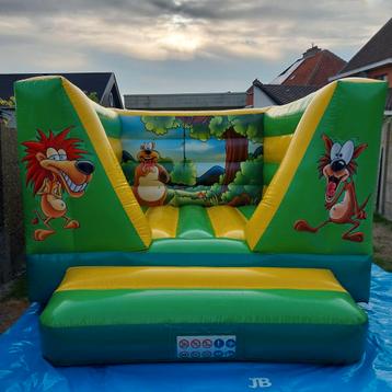 Springkasteel jungle te huur! beschikbaar voor biedingen