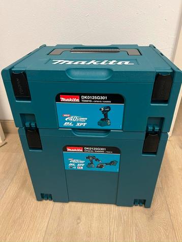 Nouveau set Makita 40v DK0125G301 ! PROMOTION ! disponible aux enchères