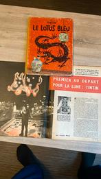 Tintin lotus bleu Paris Match 1958 +poster Gauguin, Livres, Enlèvement ou Envoi, Comme neuf