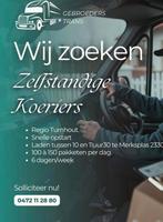 Zelfstandige koeriers gezocht, Vacatures, Vacatures | Chauffeurs, Overige uren, Vanaf 1 jaar, Vast contract