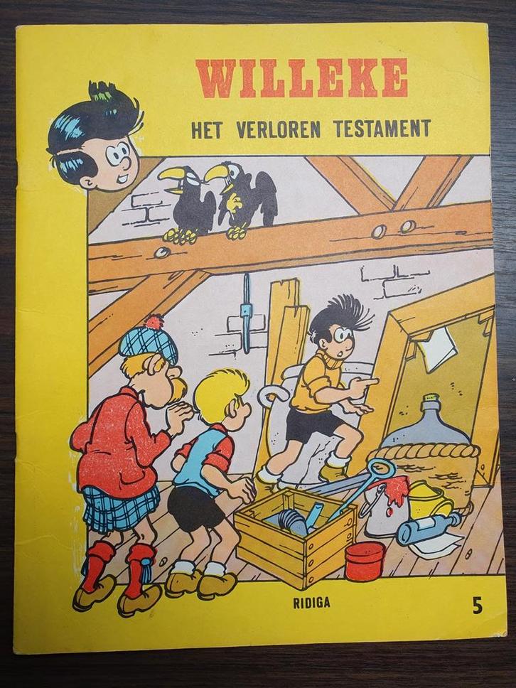 Willeke 5 - Het verloren testament, Boeken, Stripverhalen, Gelezen, Eén stripboek, Ophalen of Verzenden