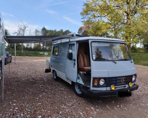 Peugeot J9, Auto's, Oldtimers, Particulier, Dakrails, Trekhaak, Peugeot, Diesel, Overige carrosserie, Handgeschakeld, Blauw, Ophalen