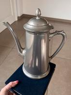 Antieke koffiekan uit tin, mooie vaas, Antiek en Kunst, Ophalen of Verzenden