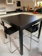 Table haute ikea, 100 à 150 cm, Quatre personnes, Carré, 100 à 150 cm