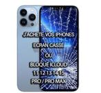Rachat iphone ipad macbook ( cassé ou bloqué), Ophalen, Zo goed als nieuw, IPhone 15 Pro