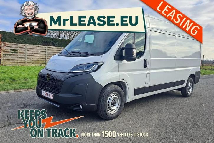 LEASING PEUGEOT L3H2 NIEUW AUTOMAAT, Auto's, Bestelwagens en Lichte vracht, Bedrijf, Te koop, ABS, Achteruitrijcamera, Airbags