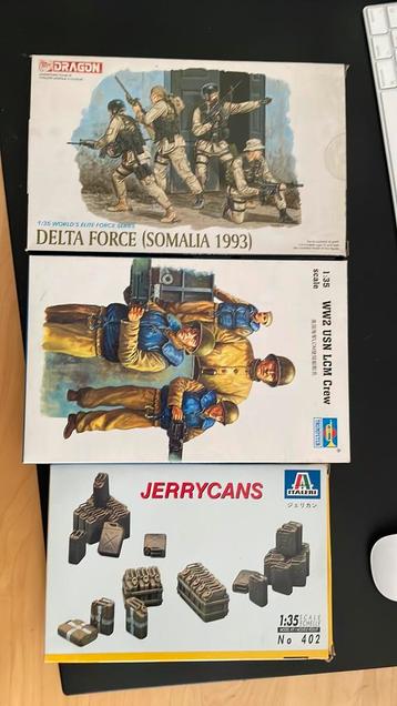 Divers 1/35 figurines beschikbaar voor biedingen