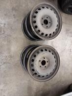 Set stalen velgen voor Renault Kangoo - 15 " - 50 Euro, Auto-onderdelen, Ophalen, Gebruikt, 15 inch, Velg(en)