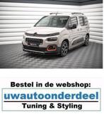 Maxton Design Spoiler Splitter Lip Voor Citroen Berlingo MK3, Verzenden