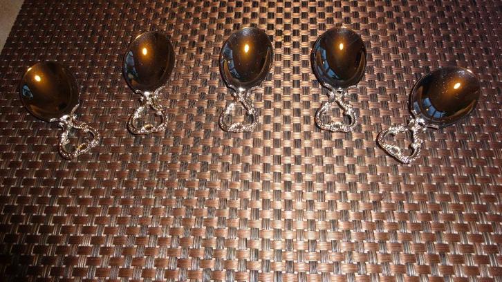 Aperitieflepeltjes, Huis en Inrichting, Keuken | Servies, Zo goed als nieuw, Ophalen of Verzenden