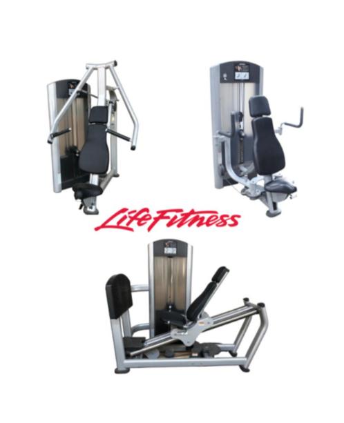 Life fitness signature set | krachtset | complete set | LEAS, Sport en Fitness, Fitnessmaterialen, Gebruikt, Armen, Benen, Borst