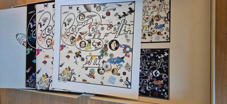 Led Zeppelin III super deluxe vinyl box, Cd's en Dvd's, Vinyl | Rock, Zo goed als nieuw, Ophalen of Verzenden
