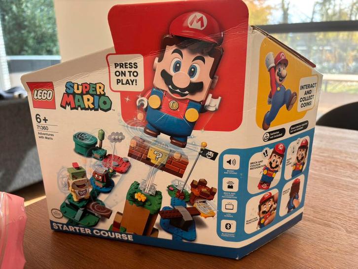 Lego 71360 Super Mario starterset, Kinderen en Baby's, Speelgoed | Duplo en Lego, Gebruikt, Lego, Complete set, Ophalen of Verzenden