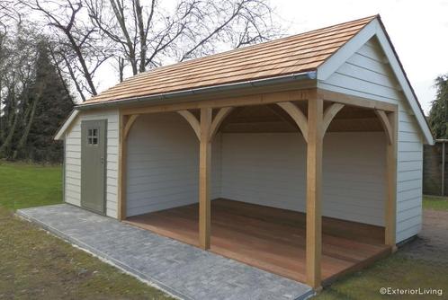 Landelijk tuinhuis SHEFFIELD in diverse standaard maten, Hobby en Vrije tijd, Overige Hobby en Vrije tijd, Nieuw, Verzenden