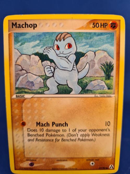 Machop 57/92 - Legend Maker, Hobby en Vrije tijd, Verzamelkaartspellen | Pokémon, Gebruikt, Verzenden