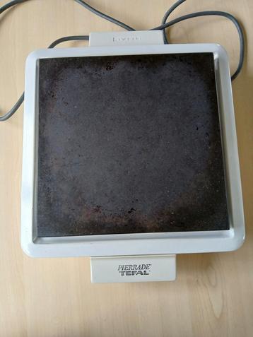 Steengrill/Pierrade Tefal, Enlèvement ou Envoi, Utilisé, Gril en pierre