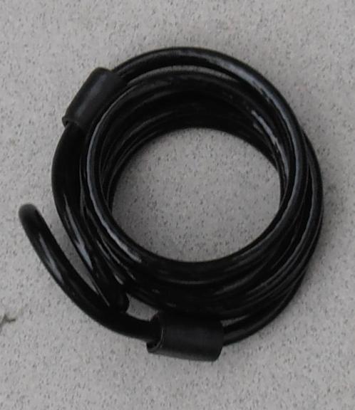 10 spiraalkabels voor fiets/moto/hek/afsluiting, Motoren, Accessoires | Sloten, Nieuw, Ophalen of Verzenden