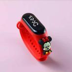 Kinder horloge meisje, Bijoux, Sacs & Beauté, Montres | Enfants, Enlèvement ou Envoi, Neuf, Rouge, Fille