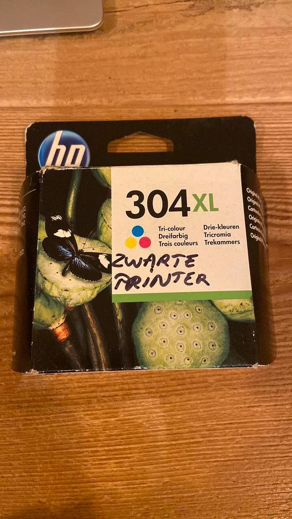 HP 304XL originele drie-kleuren inktpatroon, Computers en Software, Printerbenodigdheden, Cartridge, Ophalen of Verzenden