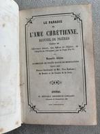 Ancien recueil de prieres 1848, Enlèvement