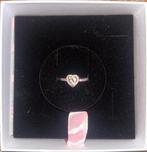 Pandora roségouden hartvormige ring maat 50, Handtassen en Accessoires, Ringen, Ophalen of Verzenden, Zo goed als nieuw, Roze
