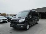 Ford Transit 2T L3-H2 2.0 TDCi 130pk 3pl Automaat Trend, Auto's, Bestelwagens en Lichte vracht, 1995 cc, Euro 6, 128 pk, Zwart
