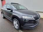 Skoda Karoq 1.5TSI Ambition DSG Pano/Camera/LED/Carplay/Zete, Auto's, Stof, 1498 cc, Zwart, Karoq