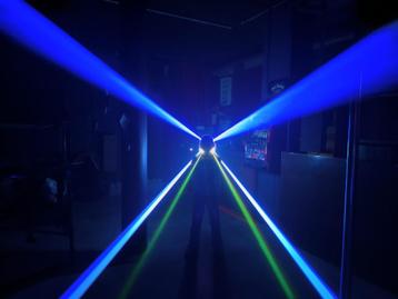  Nieuwe First Class 16W Fullcolor dpss Laser 50kpps, Ilda, D beschikbaar voor biedingen