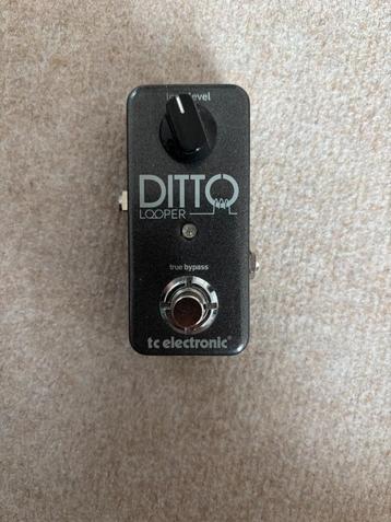 TC Electronic Ditto Looper + Voeding – Zeer Goede staat beschikbaar voor biedingen