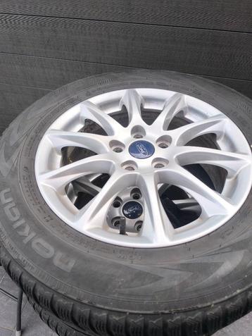 Mooie Ford Mondeo velgen+winterbanden., Auto-onderdelen, Ophalen, Velg(en), 16 inch, Winterbanden