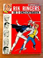 Rik Ringers 10: EERSTE DRUK: de 5 onzichtbaren, Gelezen, Eén stripboek, Tibet & A.P. Duchâteau, Ophalen of Verzenden