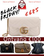 Gucci Marmont Mini Wit 2024 dames Schoudertas Matelassé, Handtassen en Accessoires, Tassen | Damestassen, Ophalen of Verzenden