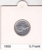 Zwitserland Halve frank 1950, Zilver, Ophalen of Verzenden, Losse munt