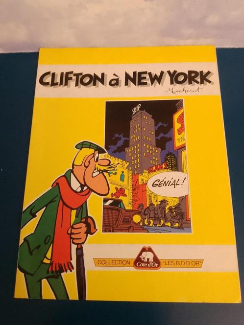 BD Chocolat Côte d'Or CLIFTON à New York MACHEROT EO 1987, Livres, BD, Utilisé, Une BD, Enlèvement ou Envoi
