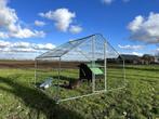Overdekte kippenren 2 x 3 meter | Showroom, Dieren en Toebehoren, Pluimvee | Toebehoren, Ophalen, Nieuw, Kippenhok of Kippenren