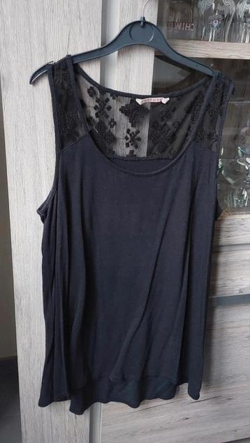 Longue blouse noire Camaïeu taille 4
