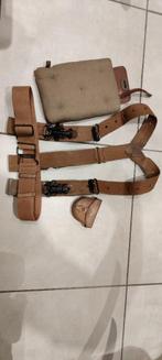 Lot objets mortier de 81mm français WW2, Ophalen of Verzenden, Landmacht, Kleding of Schoenen