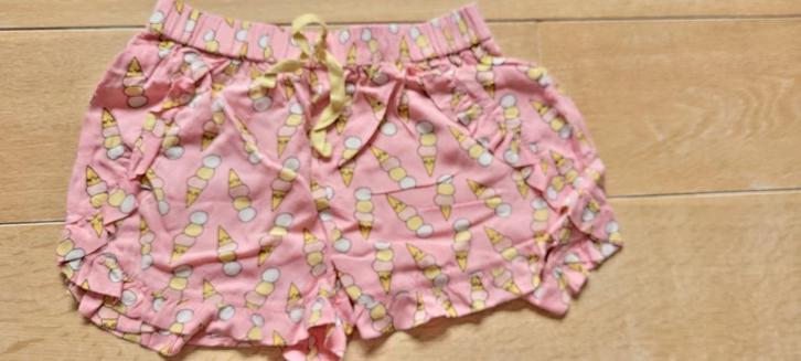 Short met ijsjes - Veritas - maat 8 jaar, Kinderen en Baby's, Kinderkleding | Maat 128, Gebruikt, Meisje, Broek, Ophalen of Verzenden